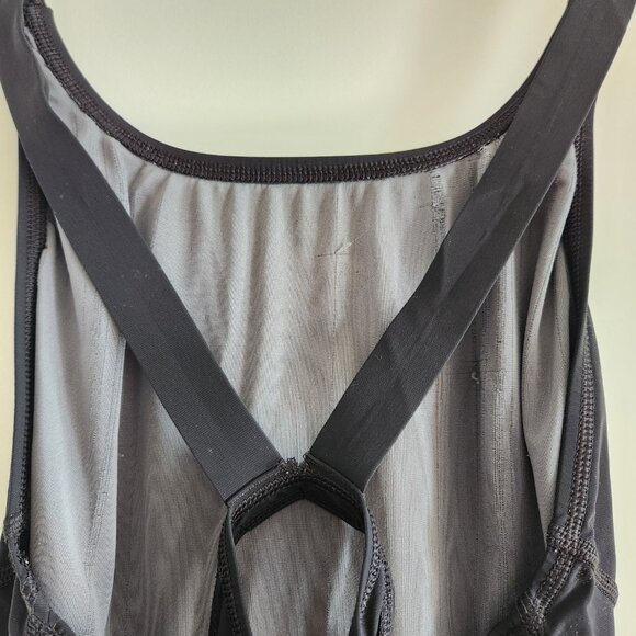 Black Athletic Bib Shorts - Picture 3 of 8